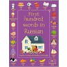 First Hundred Words In Russian by Kirsteen Rogers