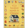 First Hundred Words in Chinese door Heather Amery
