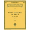 First Lessons in Bach - Book 1 door Johann Sebastian Bach