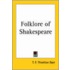 Folklore Of Shakespeare (1883)