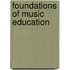 Foundations of Music Education