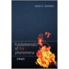 Fundamentals Of Fire Phenomena door James G. Quintiere
