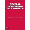General Orthogonal Polynomials by Vilmos Totik