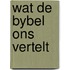 Wat de bybel ons vertelt