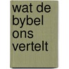 Wat de bybel ons vertelt