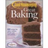 Good Housekeeping Great Baking by From the Editors of Good Housekeeping