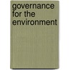 Governance For The Environment by Unknown