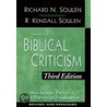 Handbook Of Biblical Criticism by Richard N. Soulen