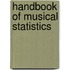 Handbook Of Musical Statistics
