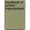 Handbook Of School Improvement door Jo R. Blase
