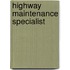 Highway Maintenance Specialist