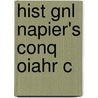 Hist Gnl Napier's Conq Oiahr C door William Napier