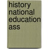 History National Education Ass door Wayne J. Urban