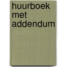 Huurboek met addendum by Vlaamse huurdersbonden