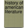 History of American Literature by Fred Lewis Pattee