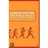 Human Nature and Public Policy door Somit