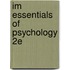 Im Essentials Of Psychology 2e