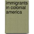 Immigrants in Colonial America