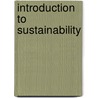 Introduction To Sustainability by David Cheshire