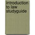 Introduction to Law Studyguide