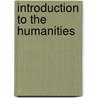 Introduction to the Humanities door Onbekend