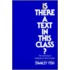 Is There a Text in This Class?