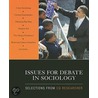 Issues for Debate in Sociology door The Cq Researcher