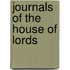 Journals Of The House Of Lords