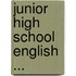 Junior High School English ...