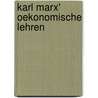 Karl Marx' Oekonomische Lehren by Karl Kautsky