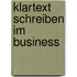 Klartext schreiben im Business
