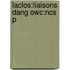 Laclos:liaisons Dang Owc:ncs P