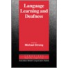 Language Learning And Deafness door Onbekend