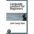 Language Lessons For Beginners