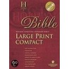 Large Print Compact Bible-Hcsb door Onbekend