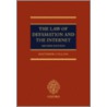 Law Defamation & Internet 2e C door Matthew Collins