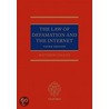 Law Defamation & Internet 3e C door Matthew Collins