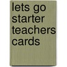 Lets Go Starter Teachers Cards door Ritzuko Nakata