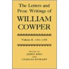 Letters & Prose Vol 2 Cowplp C by William Cowper