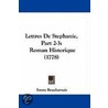 Lettres De Stephanie, Part 2-3 door Fanny Beauharnais