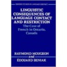Linguistic Consequences Oslc C by Raymond Mougeon