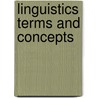 Linguistics Terms and Concepts door Geoffrey Finch