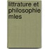 Littrature Et Philosophie Mles