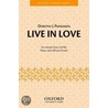 Live In Love Satb & Percussion by Unknown