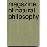 Magazine of Natural Philosophy by Unknown