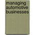 Managing Automotive Businesses