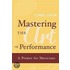 Mastering Art Of Performance P