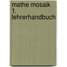 Mathe Mosaik 1. Lehrerhandbuch door Onbekend