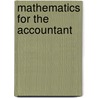 Mathematics For The Accountant door Eugene R. Vinal