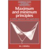 Maximum and Minimum Principles by Sewell M.J.